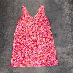 Lily Pulitzer dress  Sz 8, pink/0range print